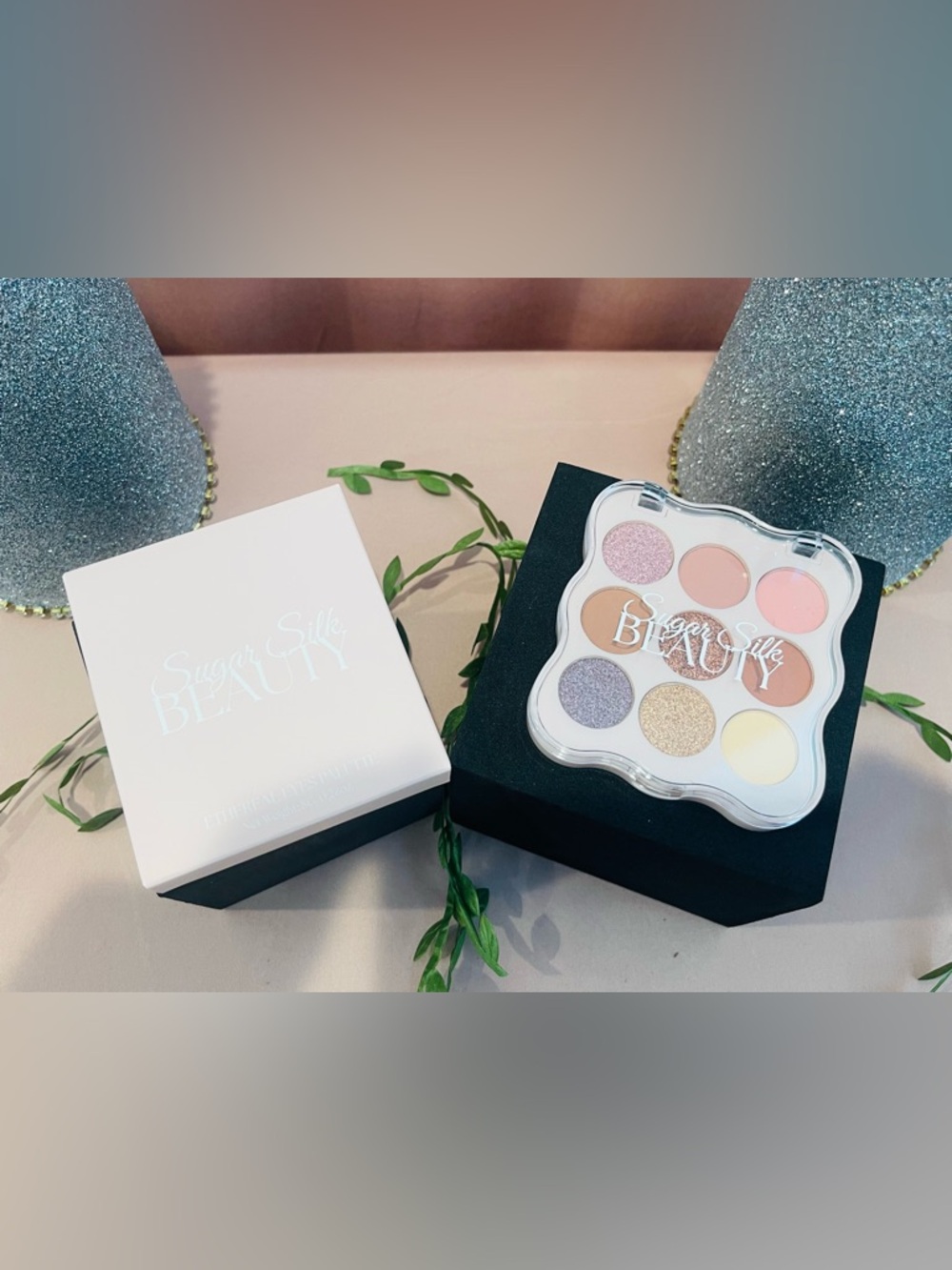 Sugar Silk BEAUTY Pink & Neutral Eyeshadow Palette.